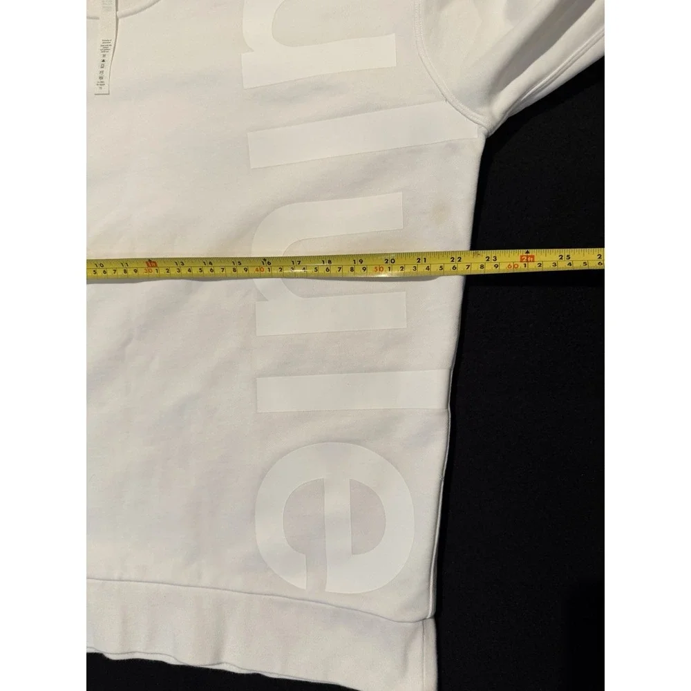 Lululemon Perfectly Oversized Crew Sweatshirt Bright White Size 4